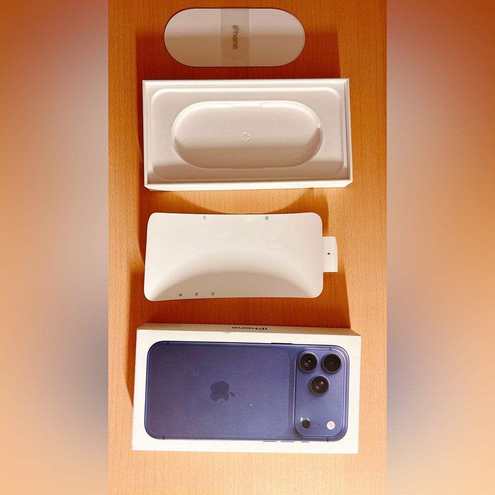 Purple Smartphone with Dual Cameras